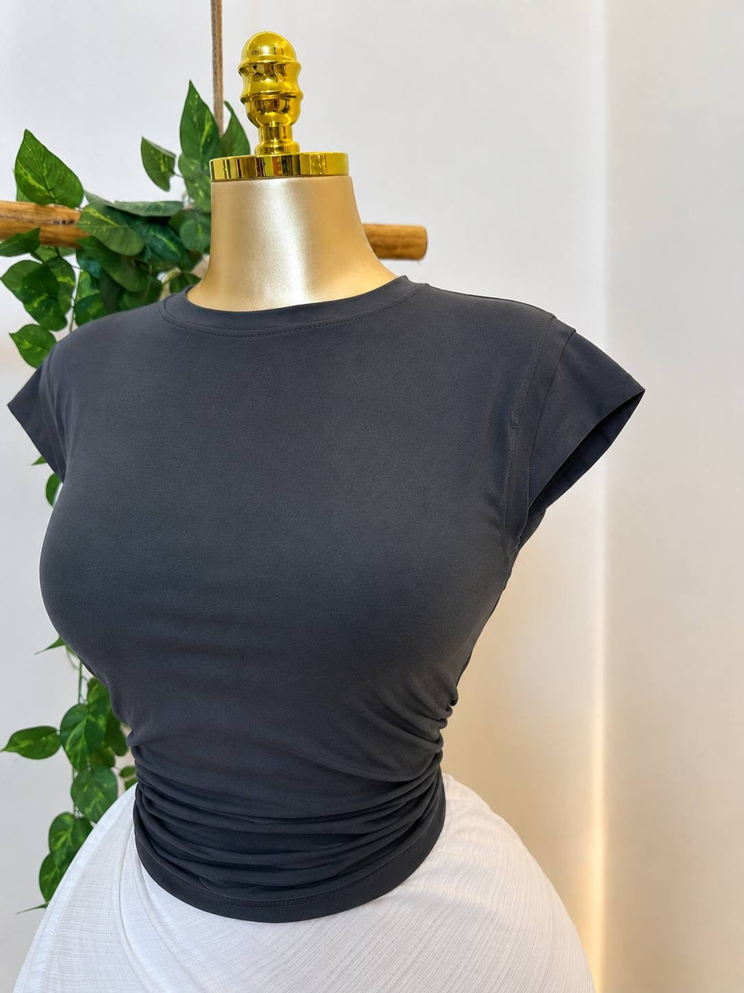 Half cut top