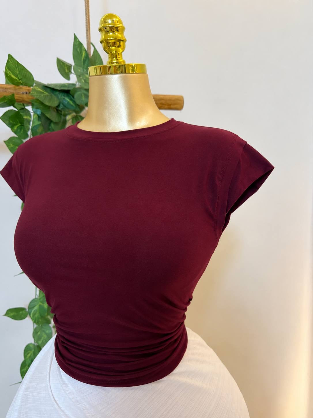 Half cut top