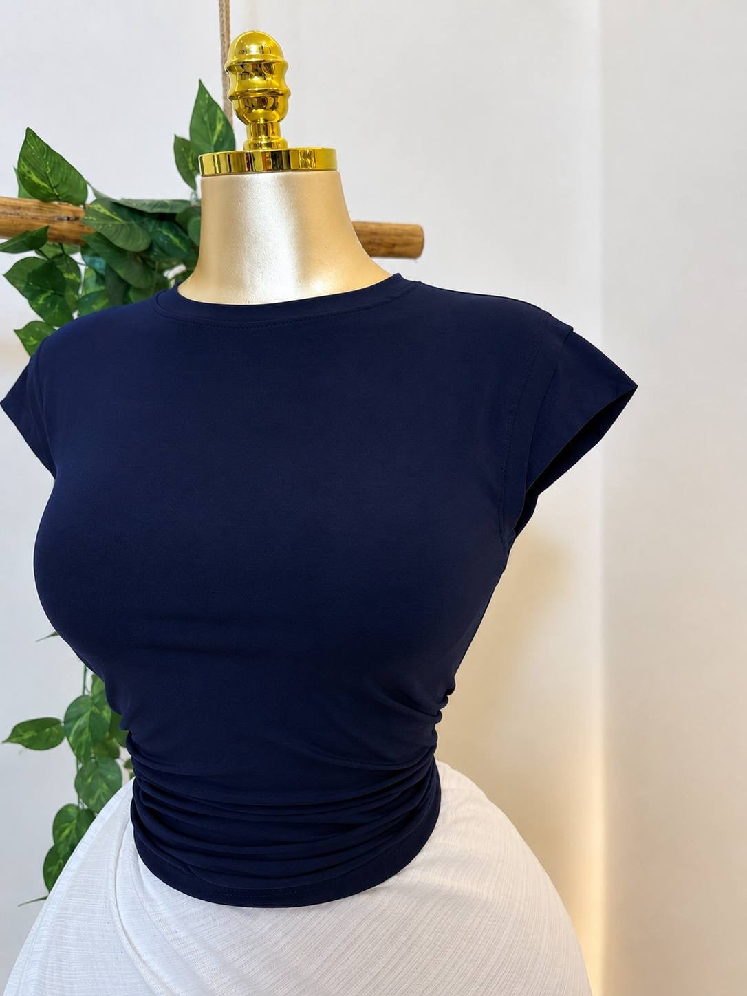 Half cut top