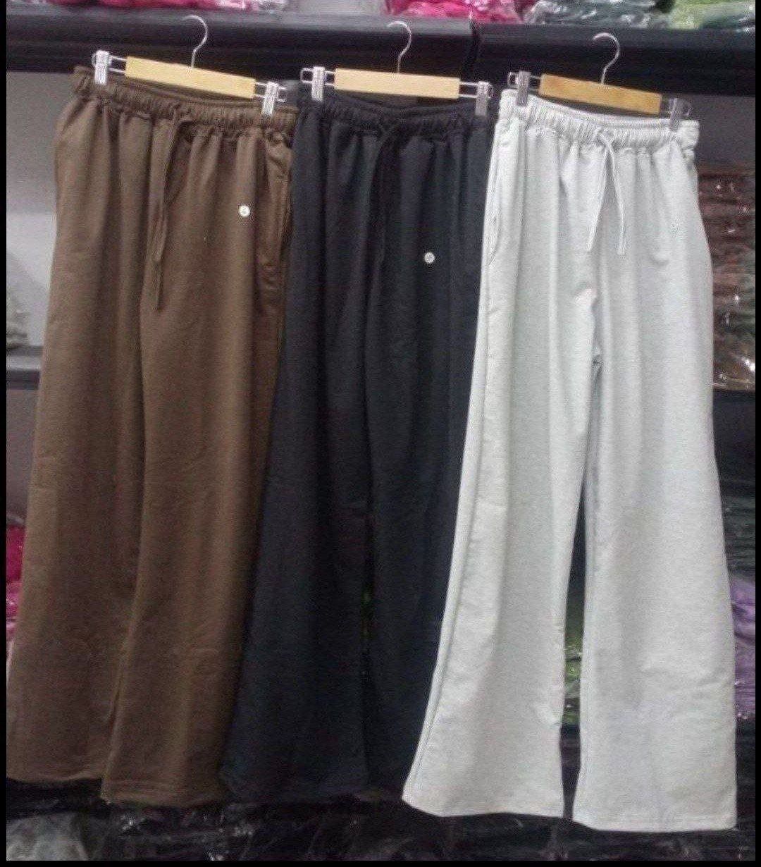 بنطلون وايد ليج