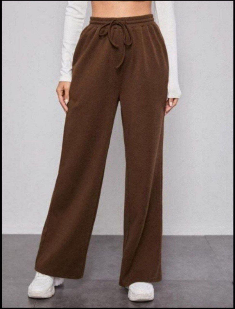 بنطلون وايد ليج