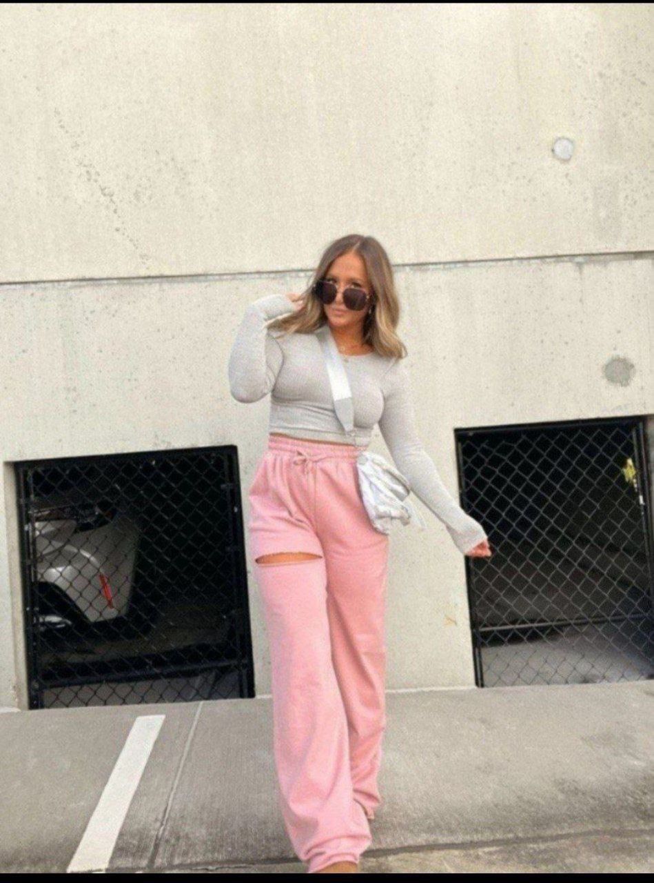 Cutting wide leg
