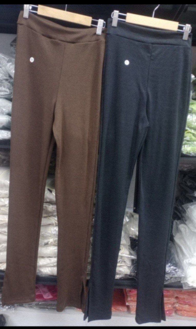 Open derby pants